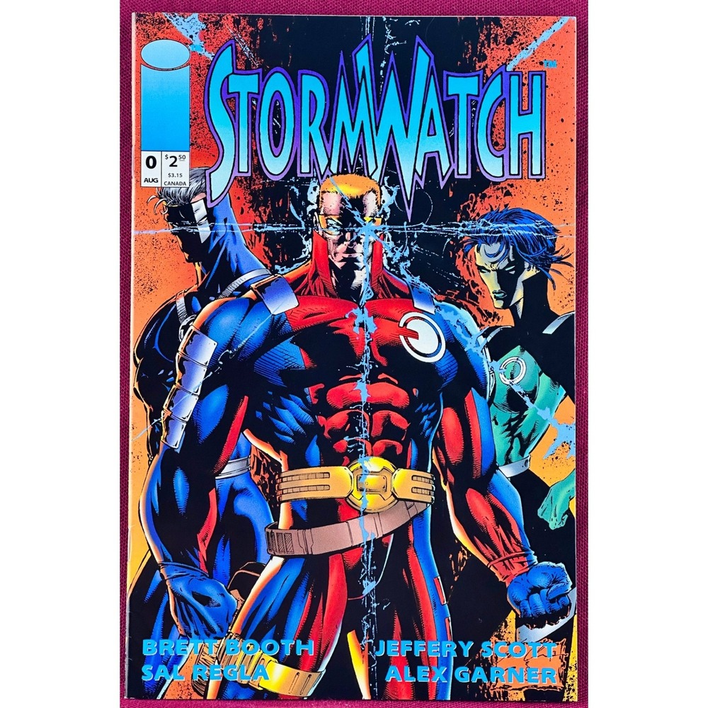Stormwatch‎ 0 Image Comics 1993 Jim Lee Skycaps Deathmate Black